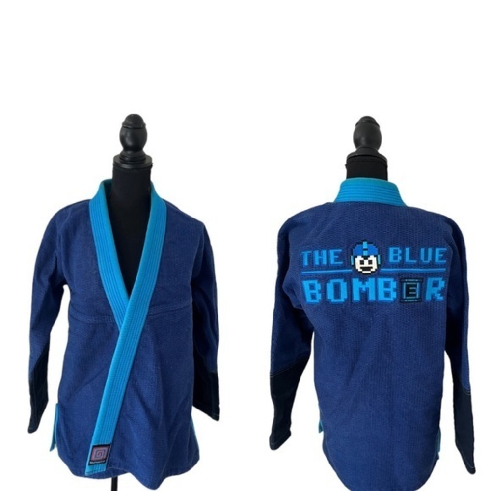 Hypnotik x Capcom Mega Man Blue Bomber BJJ Gi Size A1L